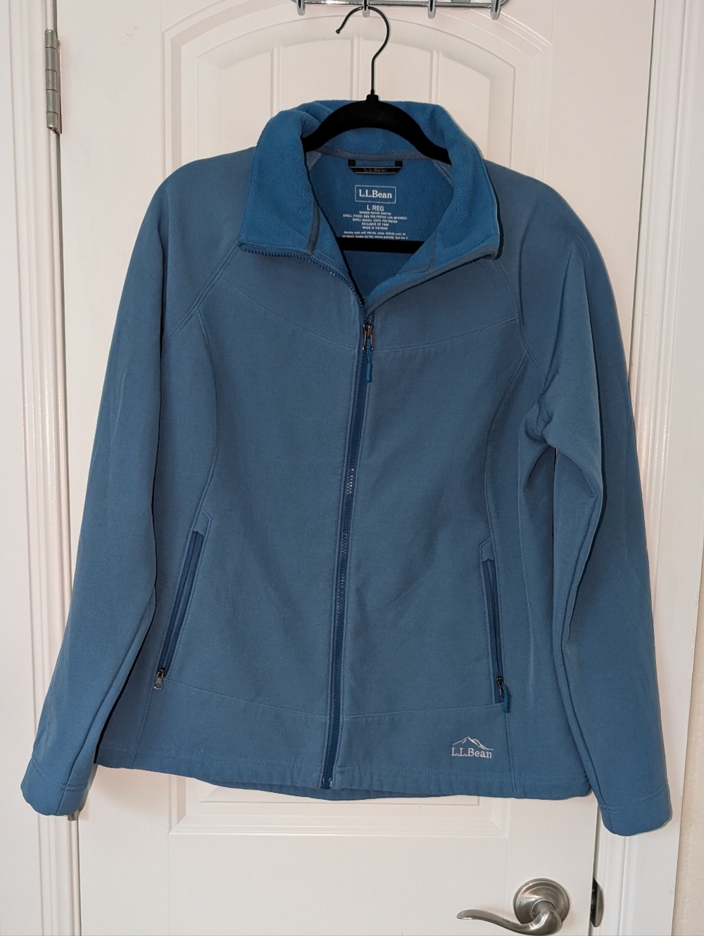 L.L. Bean Women's Large Teal Windbreaker Jacket